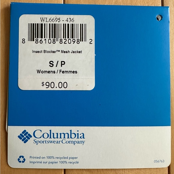 Columbia women's grey mesh insect-blocker jacket - Picture 4 of 10